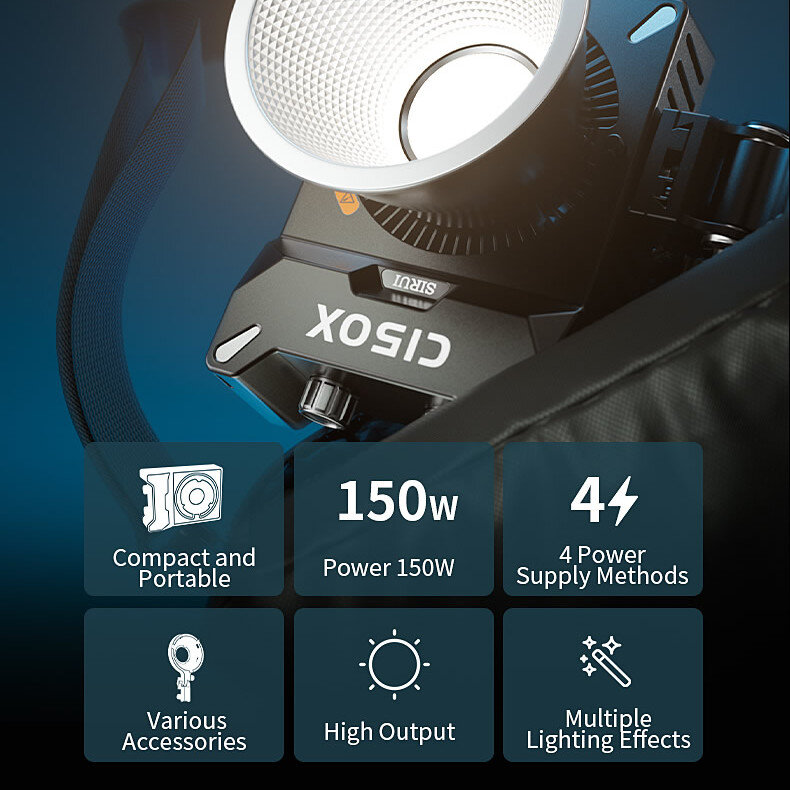 Осветитель SIRUI C150X Lite Осветитель SIRUI C150X Lite