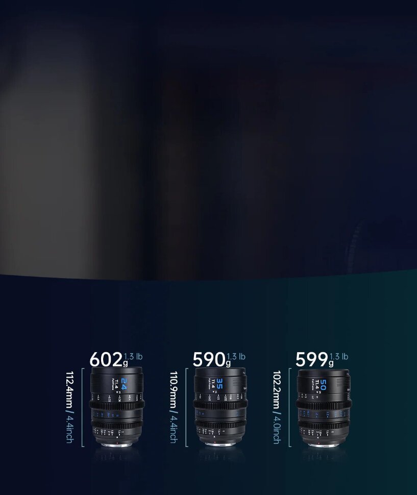 Объектив Sirui Vision Prime 1 Cine 24mm Т1.4 FF Чёрный Объектив Sirui Vision Prime 1 Cine 24mm Т1.4 FF Чёрный