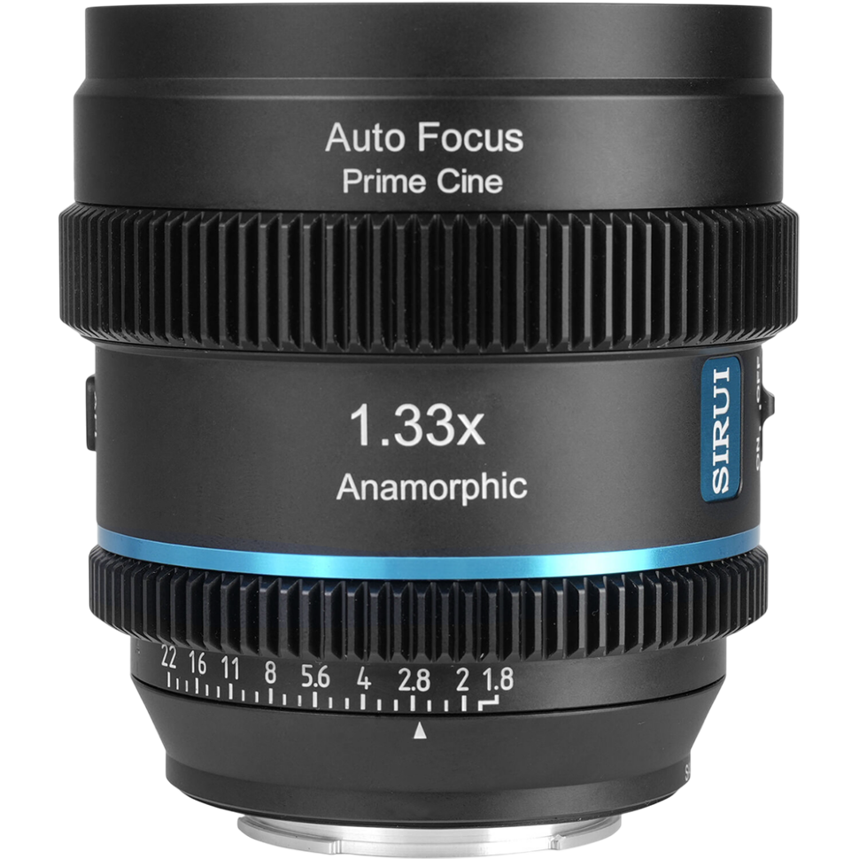 Объектив Sirui 20mm T1.8 1.33x S35 AF Anamorphic Z-mount (Blue Flare)