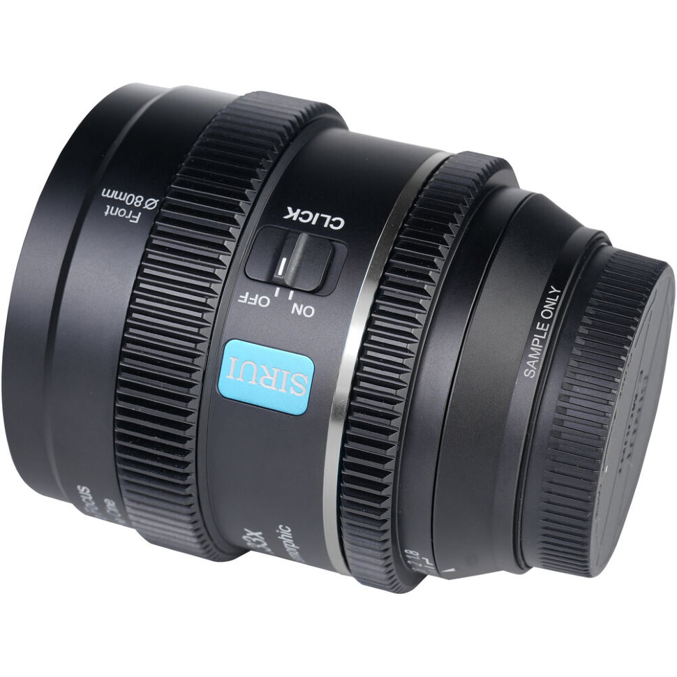 Объектив Sirui 20mm T1.8 1.33x S35 AF Anamorphic Z-mount (Neutral Flare) Объектив Sirui 20mm T1.8 1.33x S35 AF Anamorphic Z-mount (Neutral Flare)