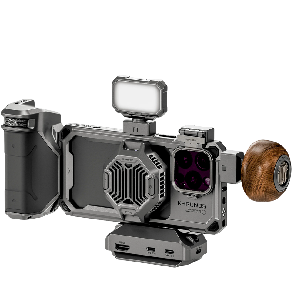 Чехол Tilta Khronos Ultimate Kit для iPhone 16 Pro Max Серый Чехол Tilta Khronos Ultimate Kit для iPhone 16 Pro Max Серый