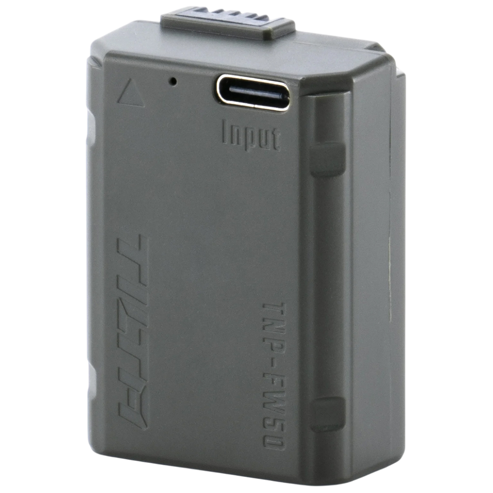 Аккумулятор Tilta NP-FW50 Type-C 980mAh Зелёный Аккумулятор Tilta NP-FW50 Type-C 980mAh Зелёный