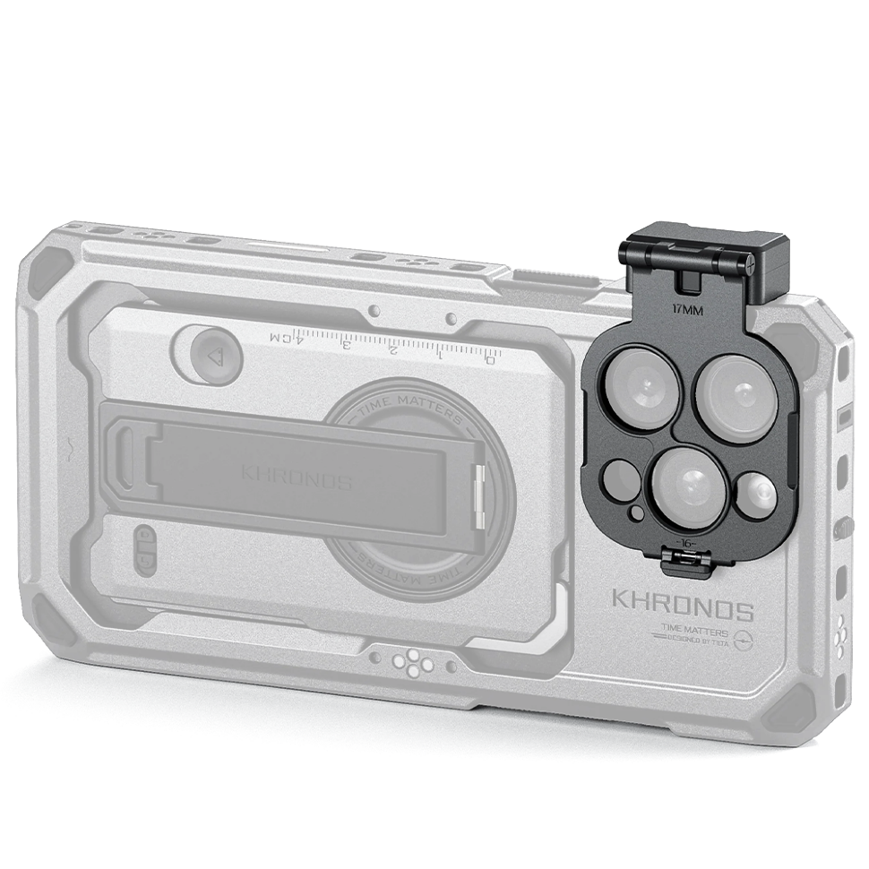 Адаптер Tilta Khronos Lens Adapter для объектива 17мм для iPhone 16 Pro/Pro Max Серый Адаптер Tilta Khronos Lens Adapter для объектива 17мм для iPhone 16 Pro/Pro Max Серый