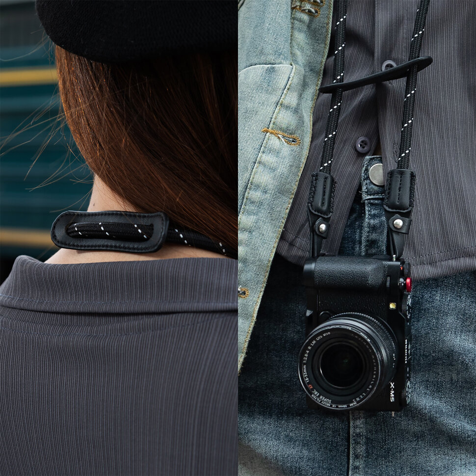 Шейный ремень SmallRig 4882 Universal Braided Shoulder Strap Чёрный Шейный ремень SmallRig 4882 Universal Braided Shoulder Strap Чёрный