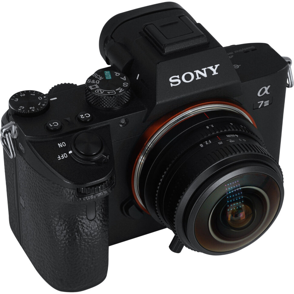 Объектив 7Artisans 4mm F2.8 E-mount Объектив 7Artisans 4mm F2.8 E-mount