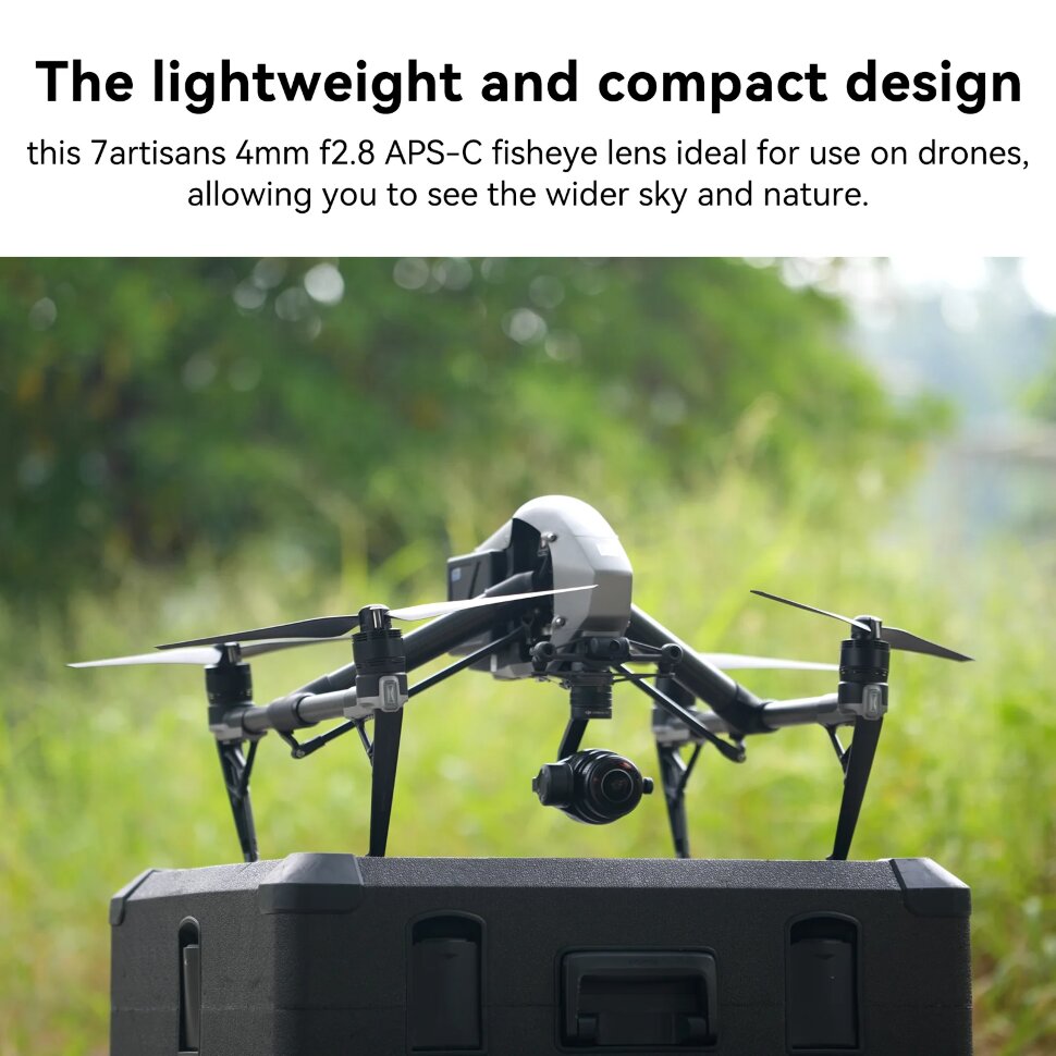 Объектив 7Artisans 4mm F2.8 E-mount Объектив 7Artisans 4mm F2.8 E-mount