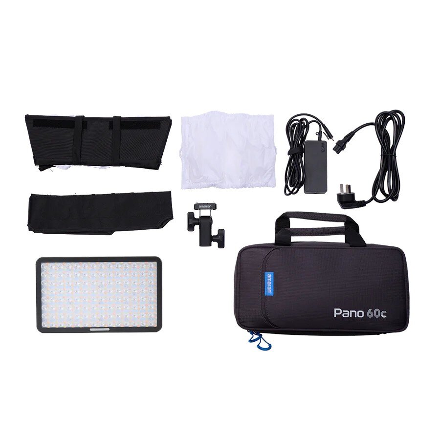 Осветитель amaran Pano 60c Kit Чёрный Осветитель amaran Pano 60c Kit Чёрный