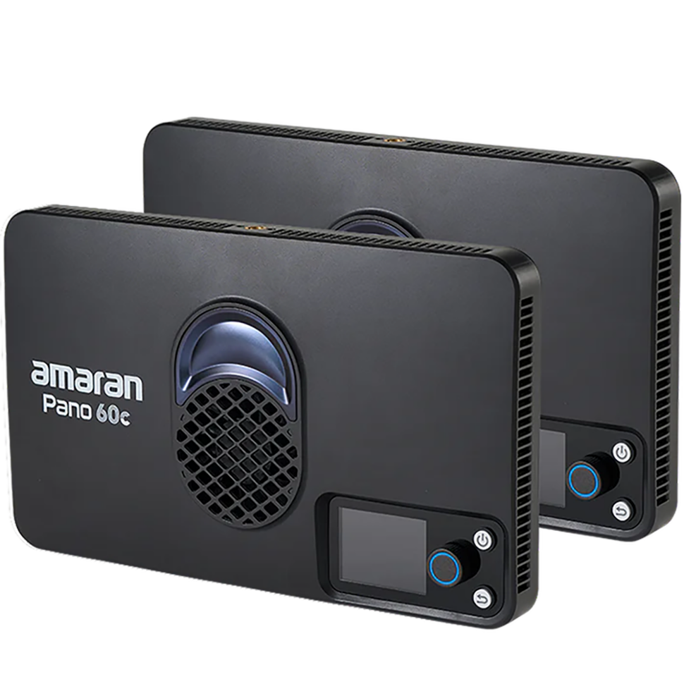 Комплект осветителей amaran Pano 60c Kit Чёрный (2шт)