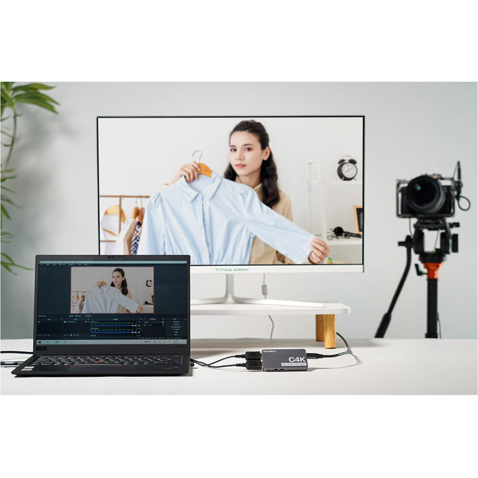 Карта видеозахвата Feelworld C4K Карта видеозахвата Feelworld C4K