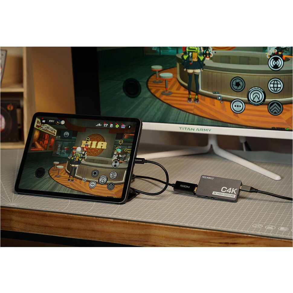 Карта видеозахвата Feelworld C4K Карта видеозахвата Feelworld C4K