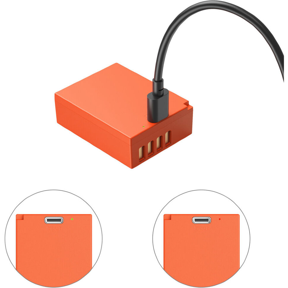 Аккумулятор SmallRig 5088 NP-W126S Type-C Оранжевый Аккумулятор SmallRig 5088 NP-W126S Type-C Оранжевый