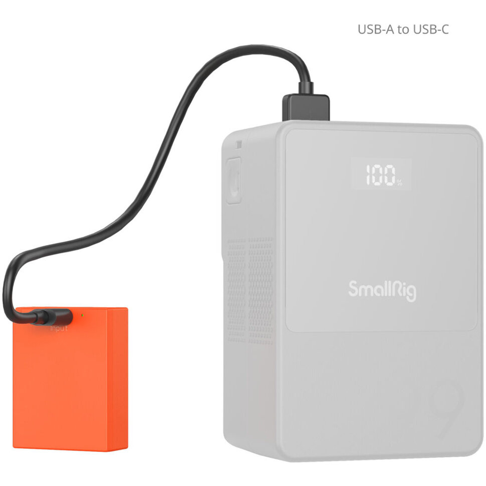 Аккумулятор SmallRig 5088 NP-W126S Type-C Оранжевый Аккумулятор SmallRig 5088 NP-W126S Type-C Оранжевый