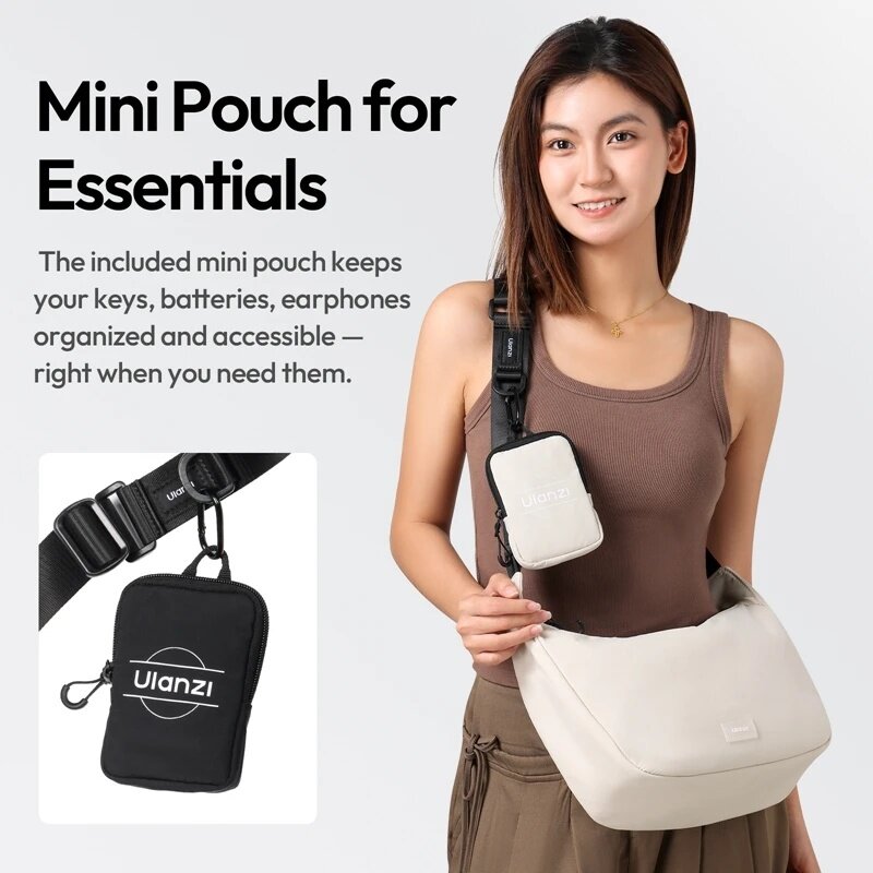 Сумка Ulanzi HMN1 Crossbody Чёрная Сумка Ulanzi HMN1 Crossbody Чёрная