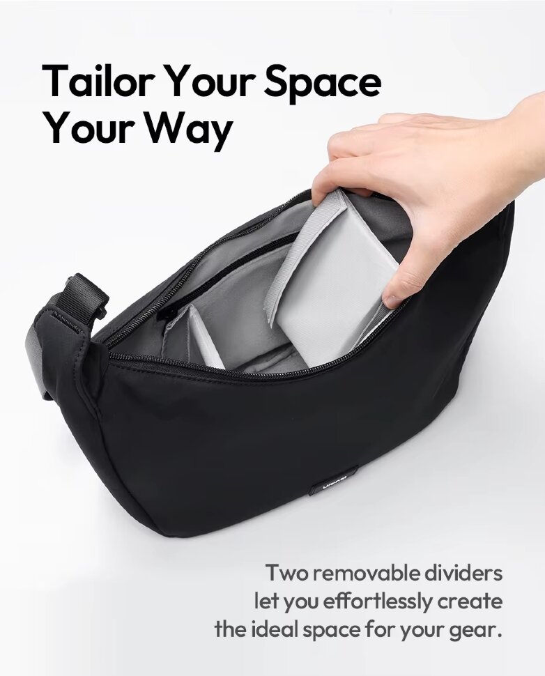 Сумка Ulanzi HMN1 Crossbody Белая Сумка Ulanzi HMN1 Crossbody Белая