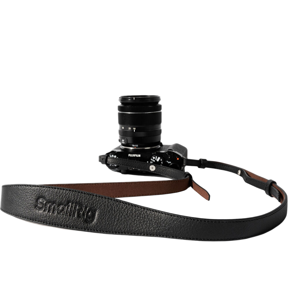 Шейный ремень SmallRig 5208 Universal Leather Strap Чёрный Шейный ремень SmallRig 5208 Universal Leather Strap Чёрный
