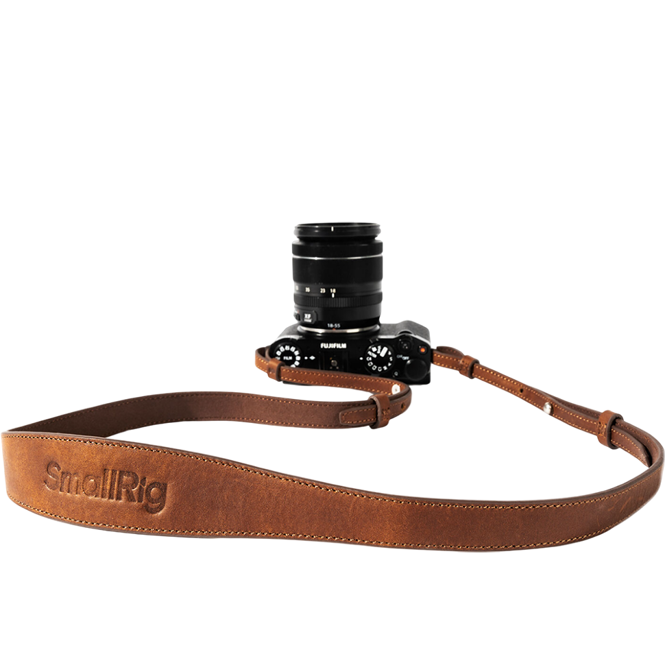 Шейный ремень SmallRig 5209 Universal Leather Strap Коричневый Шейный ремень SmallRig 5209 Universal Leather Strap Коричневый