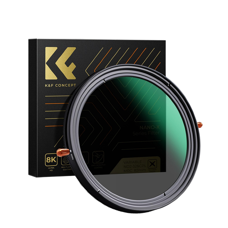 Светофильтр K&F Concept Nano X-Pro CPL/ND2-32 82мм