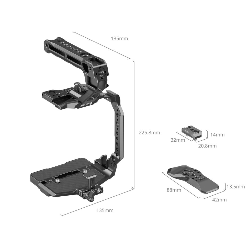 Клетка SmallRig 5136 Kit для Canon C80 Клетка SmallRig 5136 Kit для Canon C80
