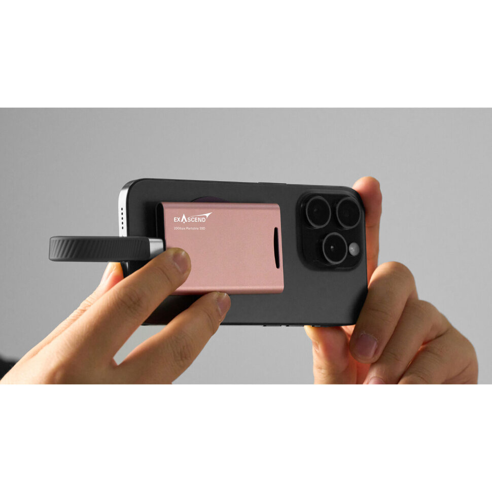 SSD накопитель Exascend Element 1TB Розовое золото SSD накопитель Exascend Element 1TB Розовое золото