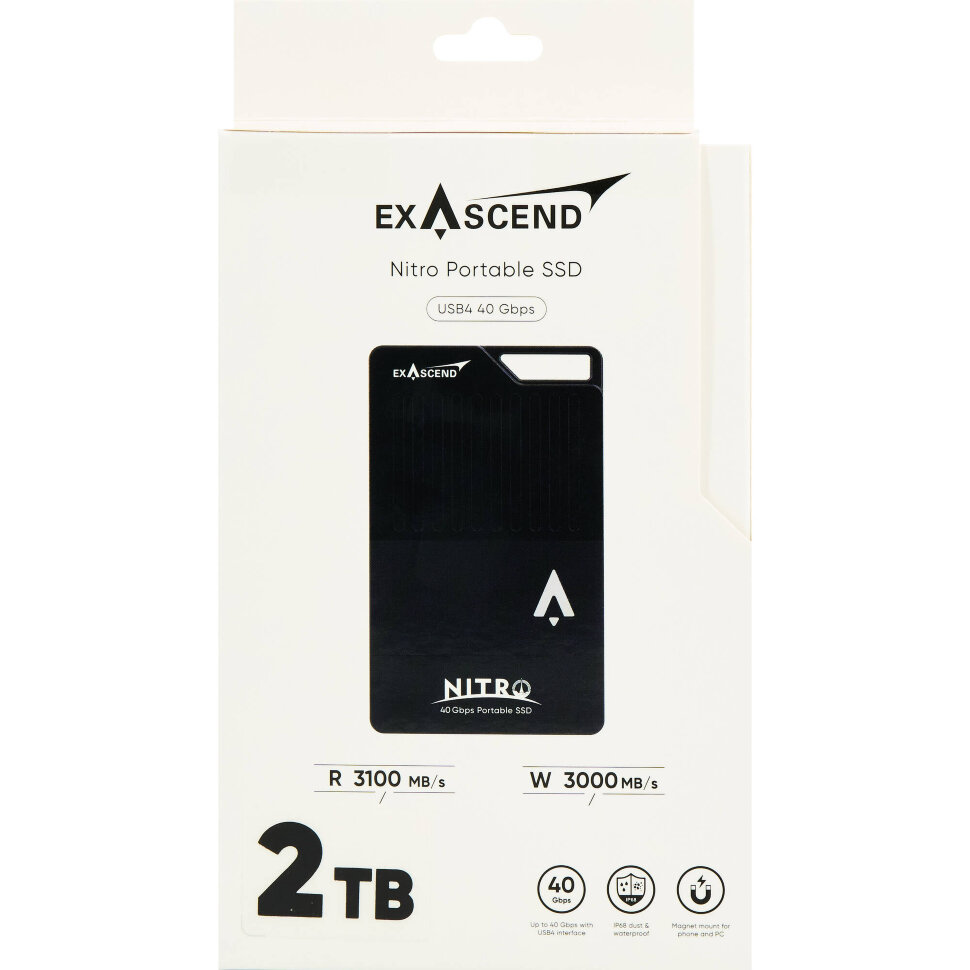 SSD накопитель Exascend Nitro USB4 4TB SSD накопитель Exascend Nitro USB4 4TB