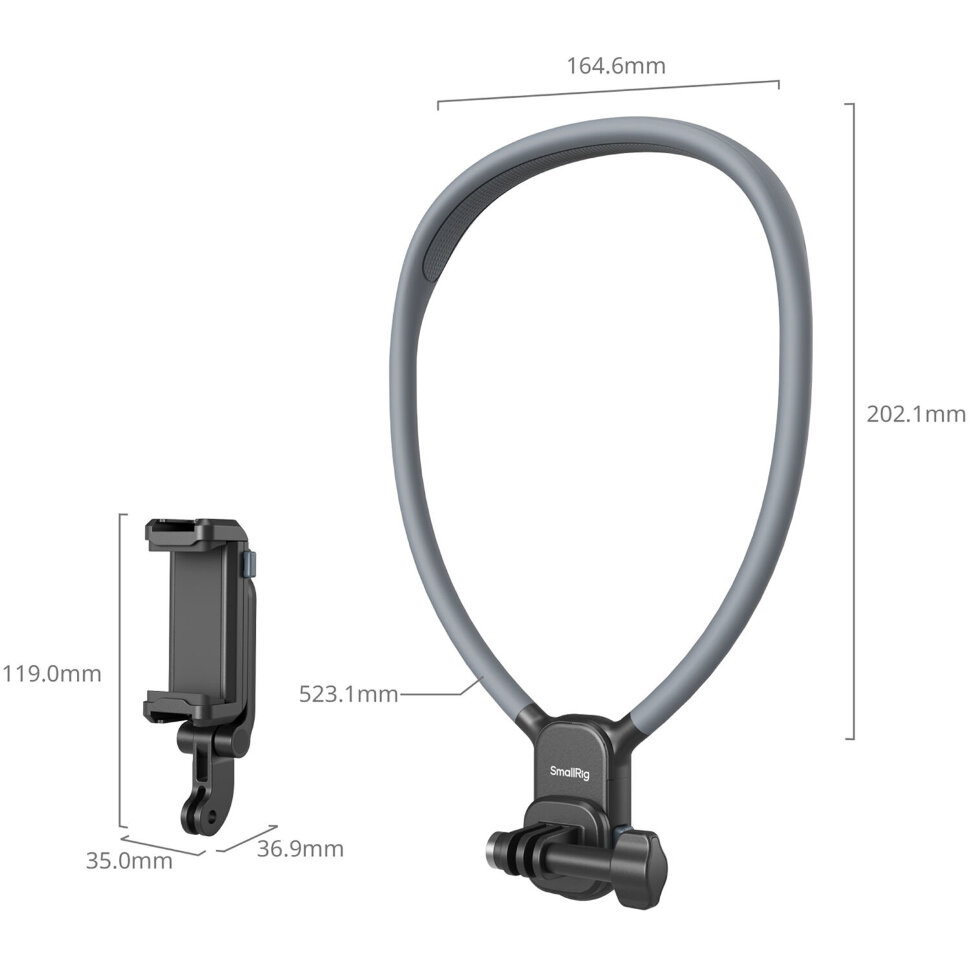 Нашейное крепление SmallRig 5128 Neck Support Нашейное крепление SmallRig 5128 Neck Support