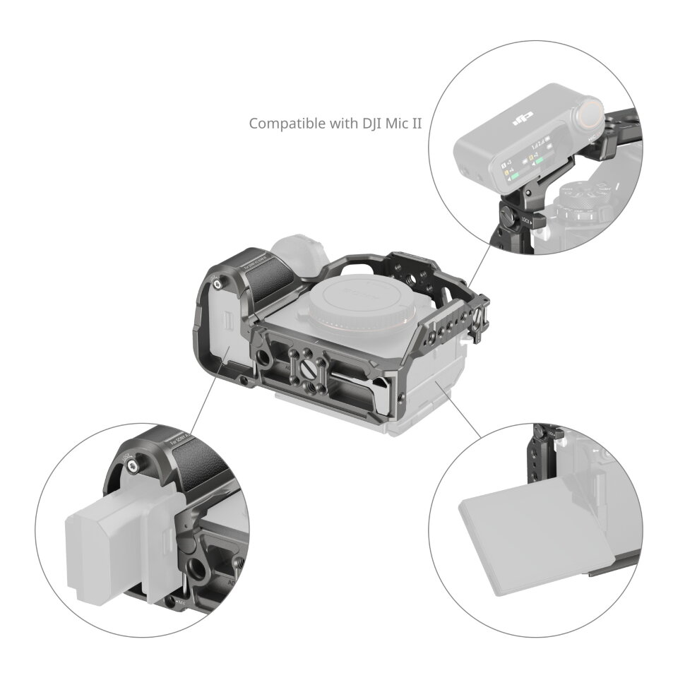 Клетка SmallRig 5187 для Sony A 1 II/A 9 III Клетка SmallRig 5187 для Sony A 1 II/A 9 III