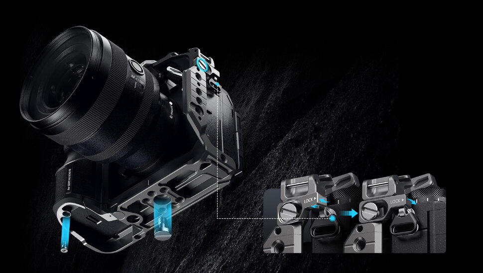 Клетка SmallRig 5187 для Sony A 1 II/A 9 III Клетка SmallRig 5187 для Sony A 1 II/A 9 III