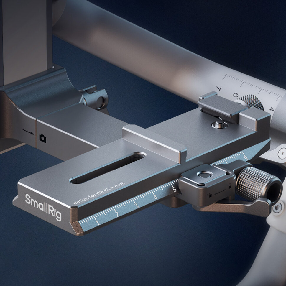 Быстросъемная площадка SmallRig 5336 QR Plate для DJI RS 4 Mini Быстросъемная площадка SmallRig 5336 QR Plate для DJI RS 4 Mini