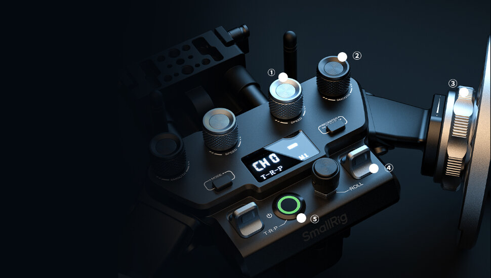 Система управления стабилизатором SmallRig 4525 Gimbal Control Wheels для DJI RS Система управления стабилизатором SmallRig 4525 Gimbal Control Wheels для DJI RS