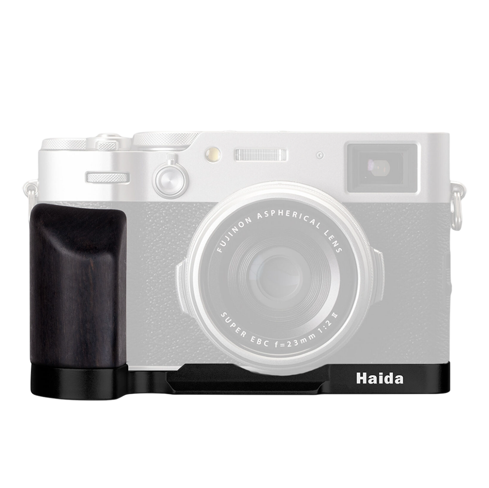 Площадка с рукояткой Haida L-Shaped Hand Grip для Fujifilm X100V/X100VI Чёрная Площадка с рукояткой Haida L-Shaped Hand Grip для Fujifilm X100V/X100VI Чёрная