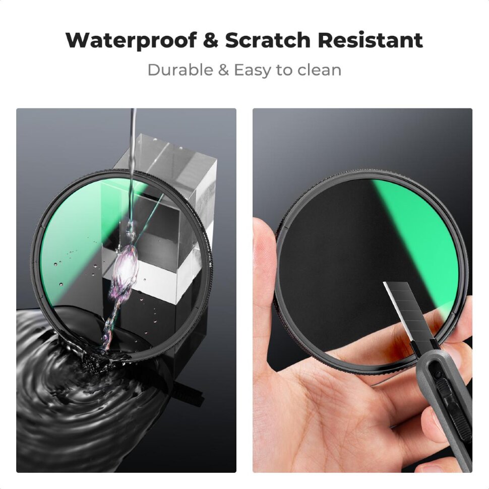 Светофильтр K&F Concept Nano-X Ultra-Low Reflection CPL MRC 82мм Светофильтр K&F Concept Nano-X Ultra-Low Reflection CPL MRC 82мм