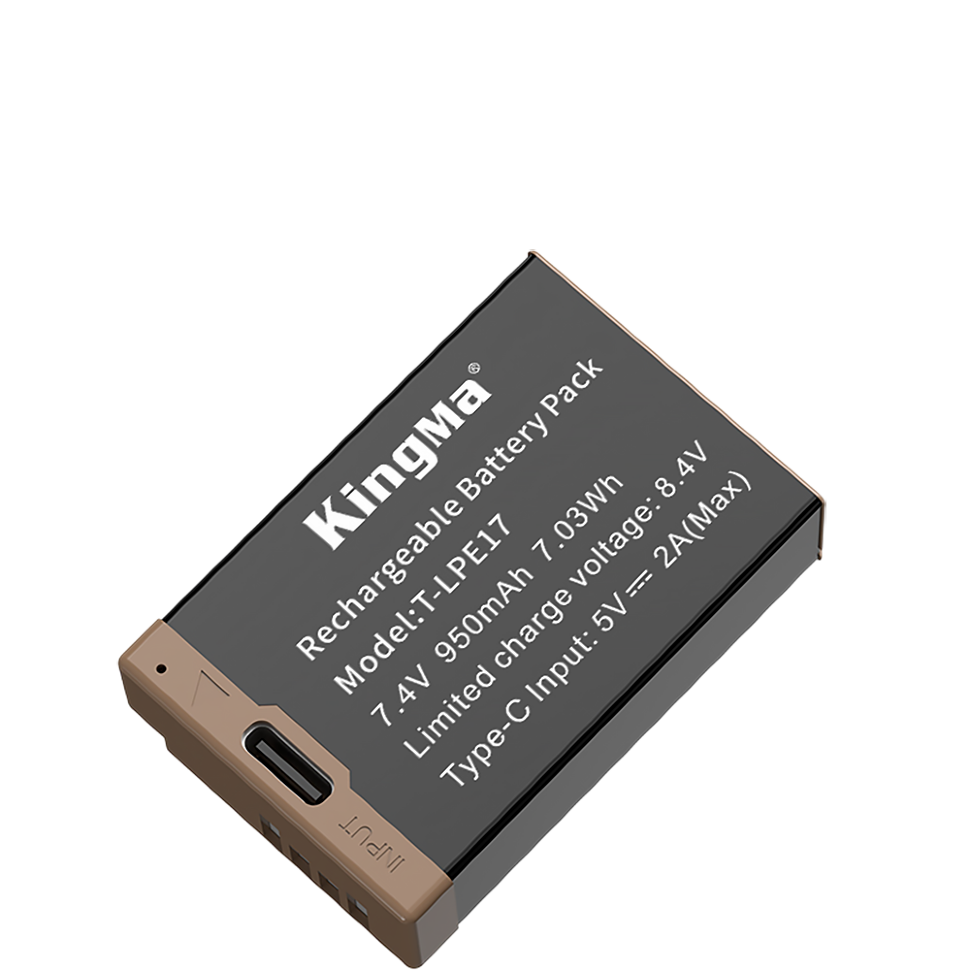 Аккумулятор KingMa LP-E17 Type-C 950мАч Аккумулятор KingMa LP-E17 Type-C 950мАч