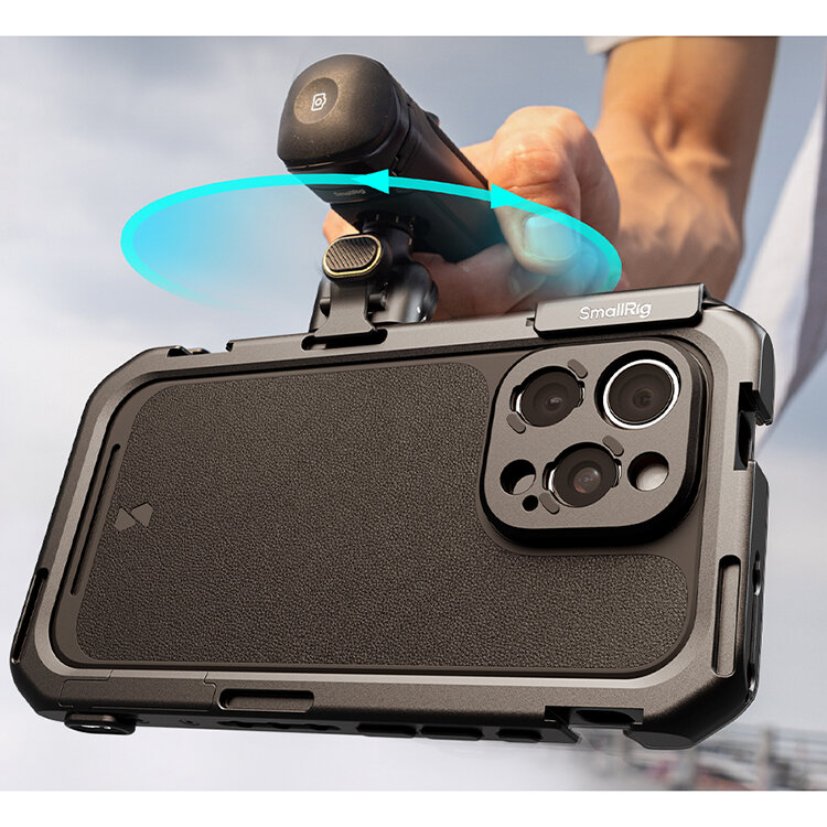 Клетка SmallRig Dual Handheld Kit для iPhone 16 Pro Max Клетка SmallRig Dual Handheld Kit для iPhone 16 Pro Max