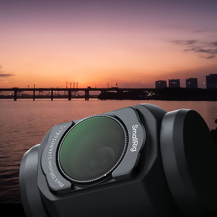 Комплект светофильтров SmallRig BlackMist/ND/CPL/Star для DJI Osmo Pocket 3 (3шт) Комплект светофильтров SmallRig BlackMist/ND/CPL/Star для DJI Osmo Pocket 3 (3шт)