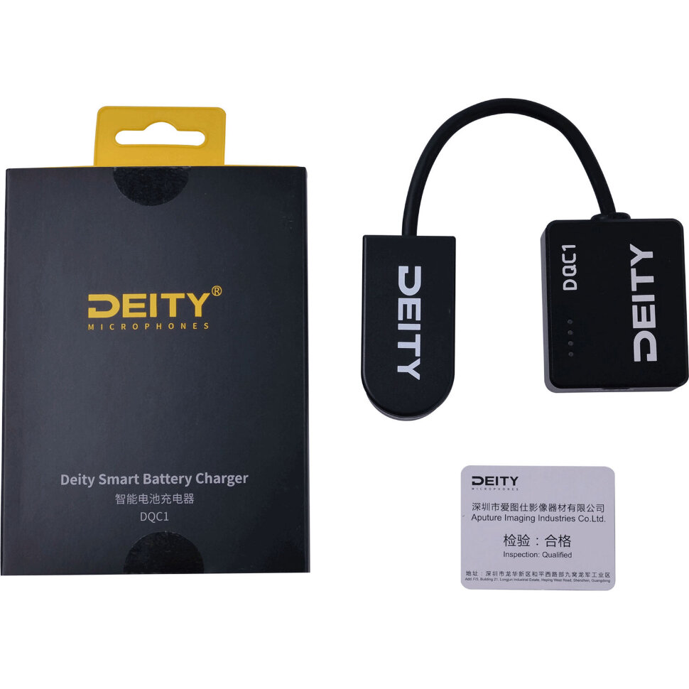 Зарядный адаптер Deity DQC1 Smart Battery Charger Зарядный адаптер Deity DQC1 Smart Battery Charger