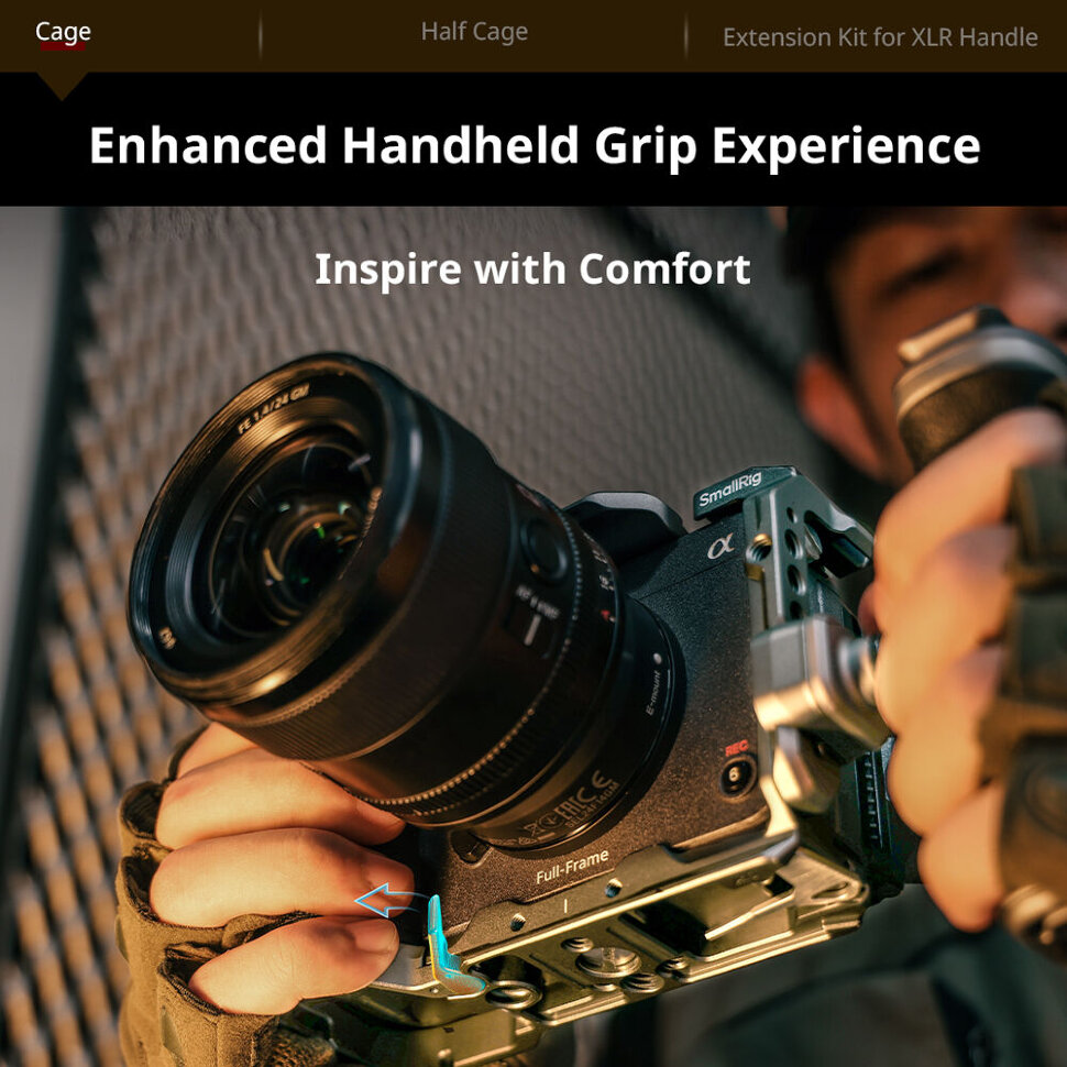 Клетка SmallRig 4770 HawkLock Kit для Sony FX3/FX30 Клетка SmallRig 4770 HawkLock Kit для Sony FX3/FX30