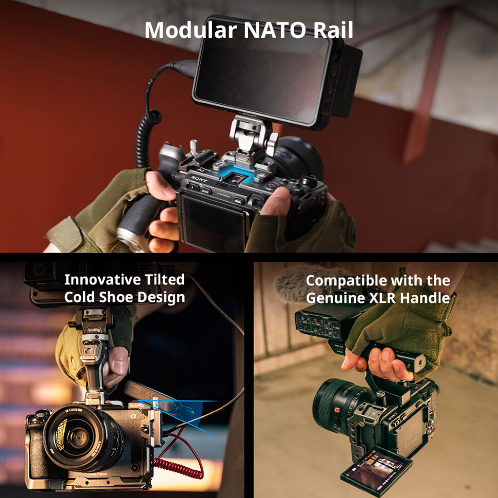 Клетка SmallRig 4770 HawkLock Kit для Sony FX3/FX30 Клетка SmallRig 4770 HawkLock Kit для Sony FX3/FX30