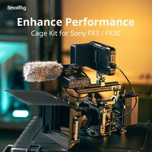 Клетка SmallRig 4770 HawkLock Kit для Sony FX3/FX30 Клетка SmallRig 4770 HawkLock Kit для Sony FX3/FX30