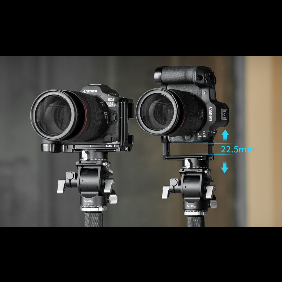 Клетка SmallRig 4975 "Black Mamba" для Canon R5 Mark II Клетка SmallRig 4975 "Black Mamba" для Canon R5 Mark II