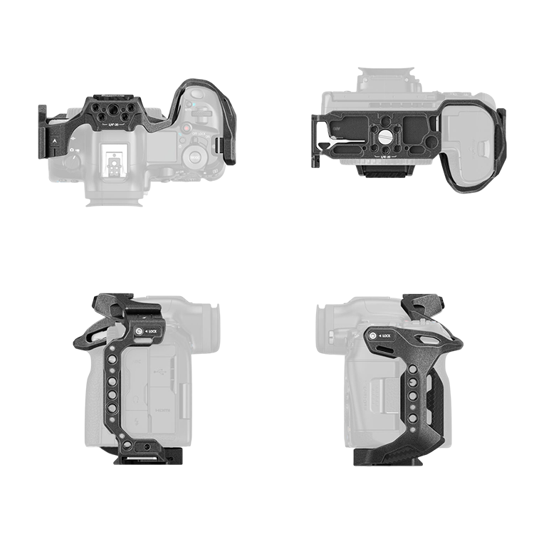Клетка SmallRig 4975 "Black Mamba" для Canon R5 Mark II Клетка SmallRig 4975 "Black Mamba" для Canon R5 Mark II