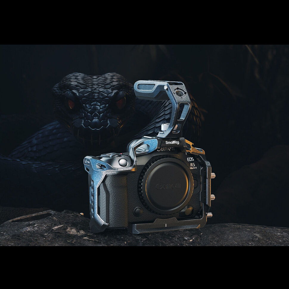 Клетка SmallRig 4975 "Black Mamba" для Canon R5 Mark II Клетка SmallRig 4975 "Black Mamba" для Canon R5 Mark II
