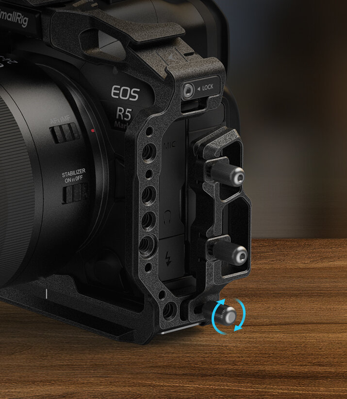 Клетка SmallRig 5029 HawkLock Kit для Canon R5 Mark II Клетка SmallRig 5029 HawkLock Kit для Canon R5 Mark II