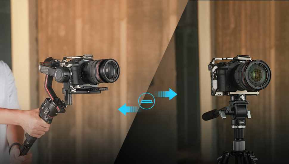 Клетка SmallRig 5029 HawkLock Kit для Canon R5 Mark II Клетка SmallRig 5029 HawkLock Kit для Canon R5 Mark II