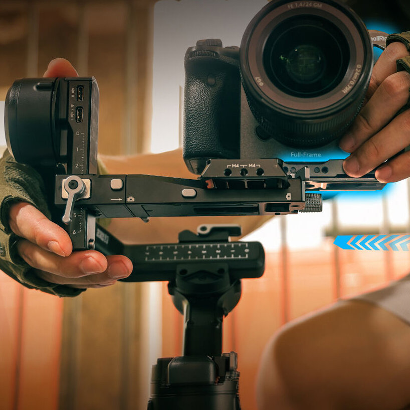 Клетка SmallRig 4772 HawkLock Half Cage для Sony FX3 / FX30 Клетка SmallRig 4772 HawkLock Half Cage для Sony FX3 / FX30