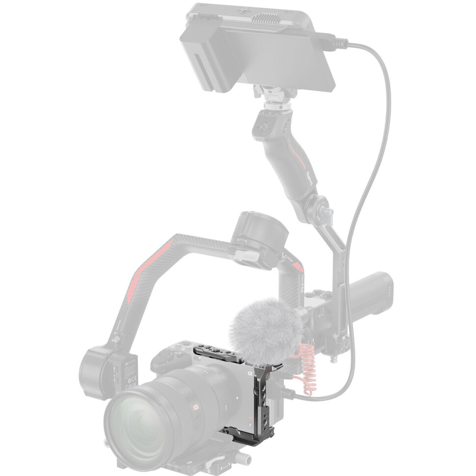Клетка SmallRig 4772 HawkLock Half Cage для Sony FX3 / FX30 Клетка SmallRig 4772 HawkLock Half Cage для Sony FX3 / FX30