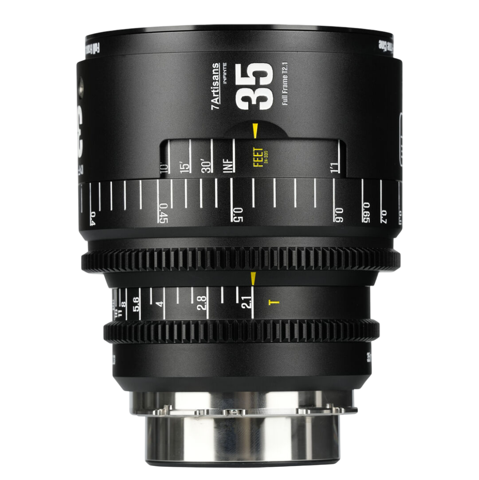 Объектив 7Artisans INFINTE 35mm T2.1 PL-Mount Чёрный