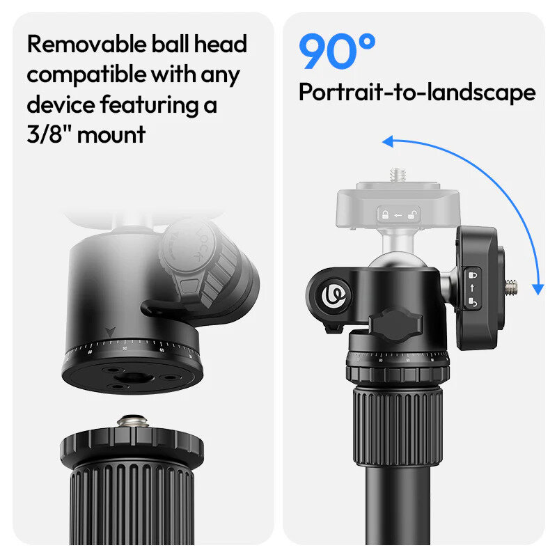 Штатив Ulanzi TT53 Traveler Uka Штатив Ulanzi TT53 Traveler Uka