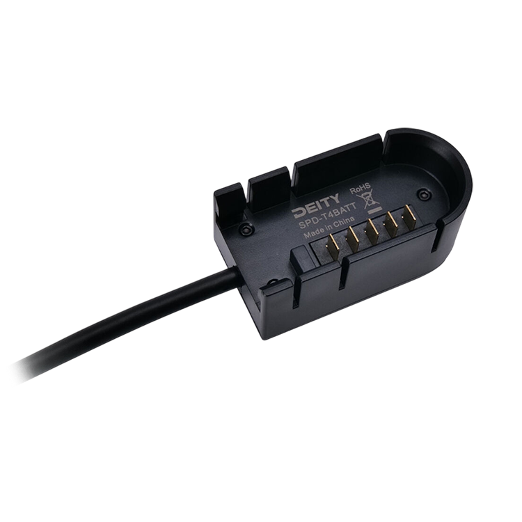 Адаптер Deity SPD-HRBATT 4-Pin Hirose to Hi-Q Battery Cup Smart DC/Data Power Cable Адаптер Deity SPD-HRBATT 4-Pin Hirose to Hi-Q Battery Cup Smart DC/Data Power Cable
