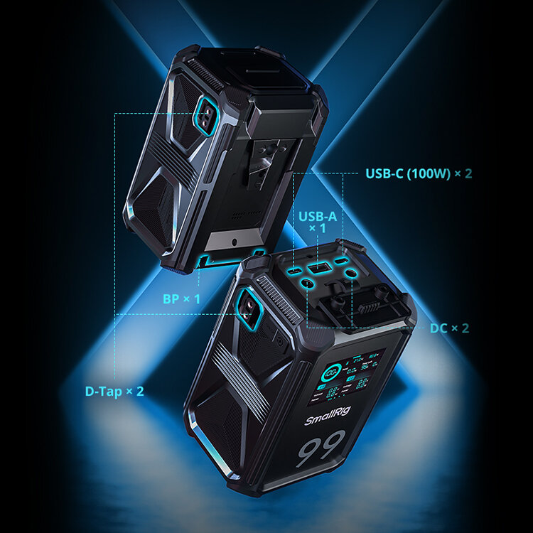Аккумулятор SmallRig X-Touch Smart Triple-Proof V-Mount X99 Аккумулятор SmallRig X-Touch Smart Triple-Proof V-Mount X99