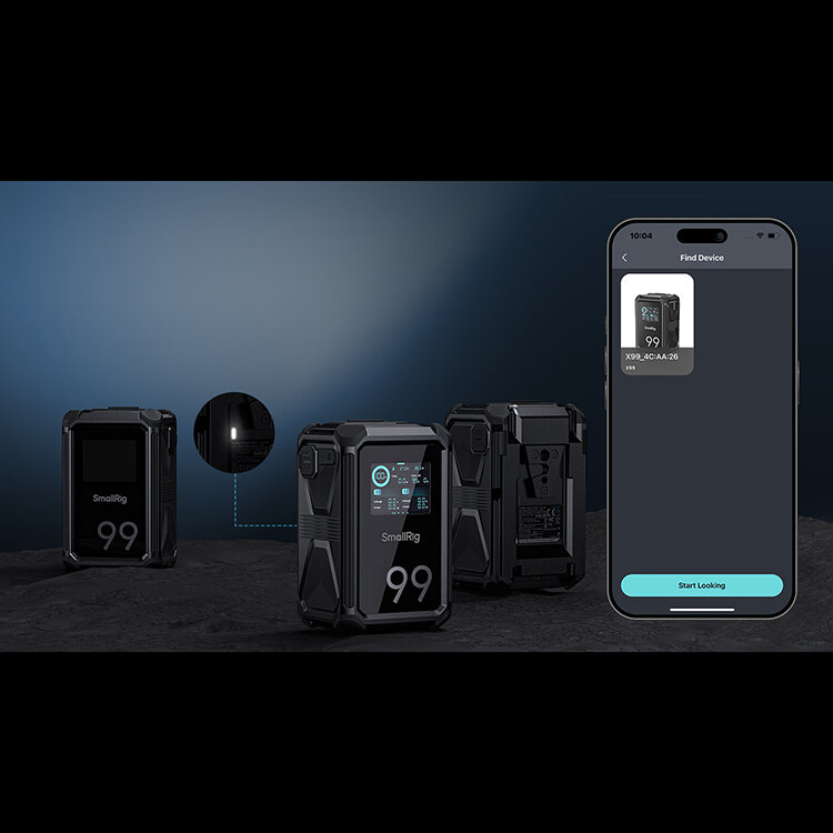 Аккумулятор SmallRig X-Touch Smart Triple-Proof V-Mount X99 Аккумулятор SmallRig X-Touch Smart Triple-Proof V-Mount X99